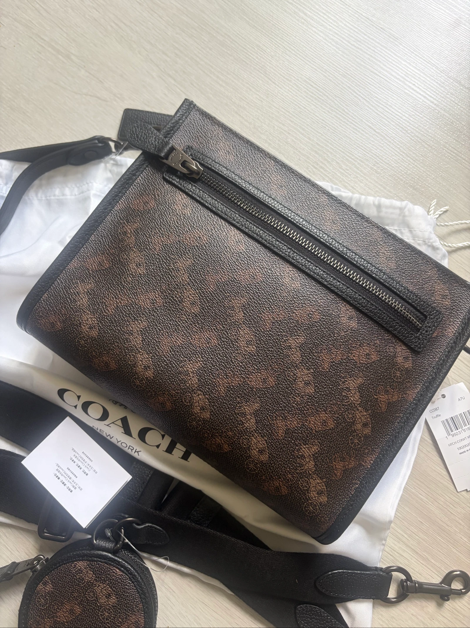 Bolsa masculina coach – photo 3